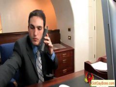 Guy, Blond, Boss, Fucking, Gay, Part5, Oral, Office